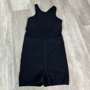 Free People Movement Every Single Time Romper in black size XS/S